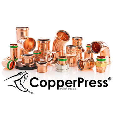 Merit CopperPress Fittings